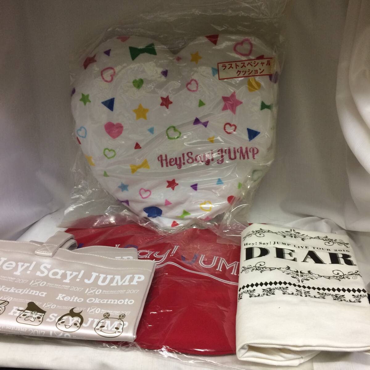 c-10504*80 Hey!Say!JUMP エコバッグ クッション 4個セット拍卖