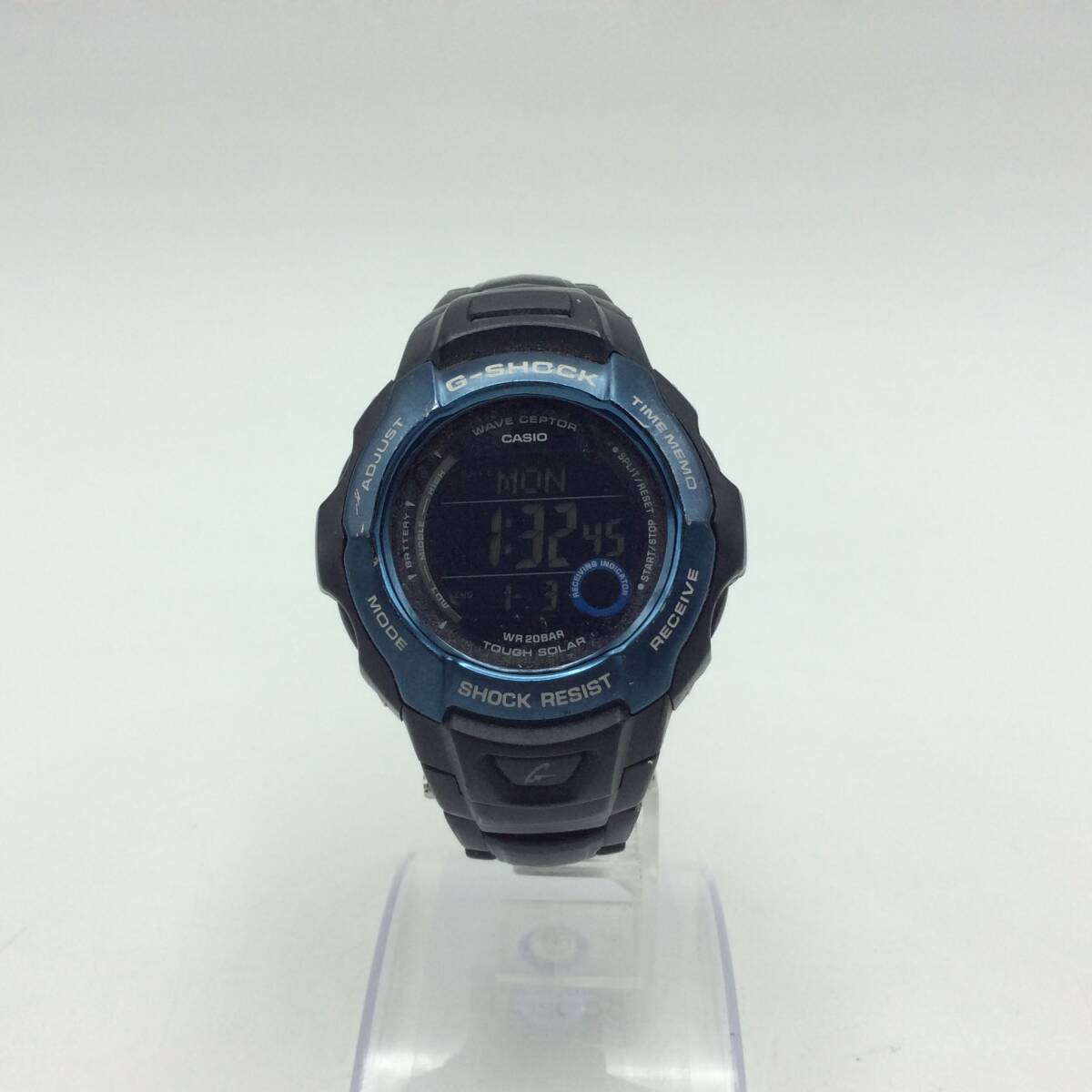 イ66◎【ソーラー/稼働】腕時計 CASIO カシオ G-SHOCK Gショック GW-700BDJ デジタル文字盤 ブラック 現状品拍卖