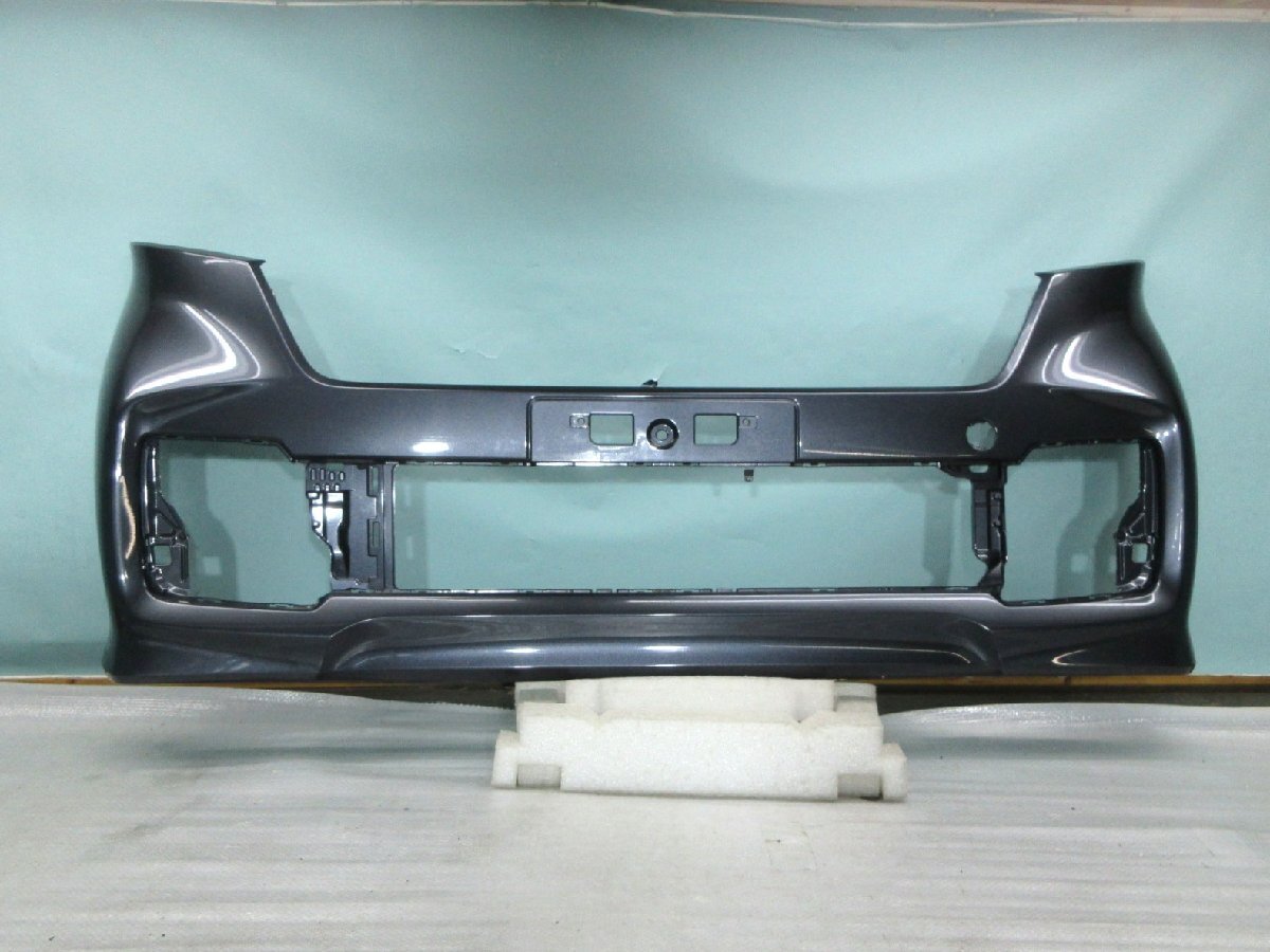 ◆ JF3 JF4 エヌボックスカスタム N-BOX CUSTOM 後期 純正 フロントバンパー 71101-TTA-J200 メテオロイドグレーメタリック拍卖