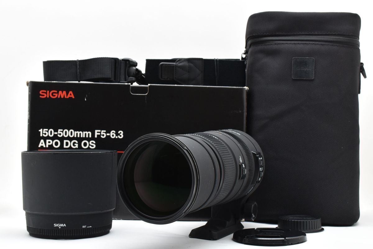 ★良品★シグマ SIGMA 150-500mm F5-6.3 APO DG OS HSM CANON キヤノン用 EFマウント★ LL132#4720拍卖