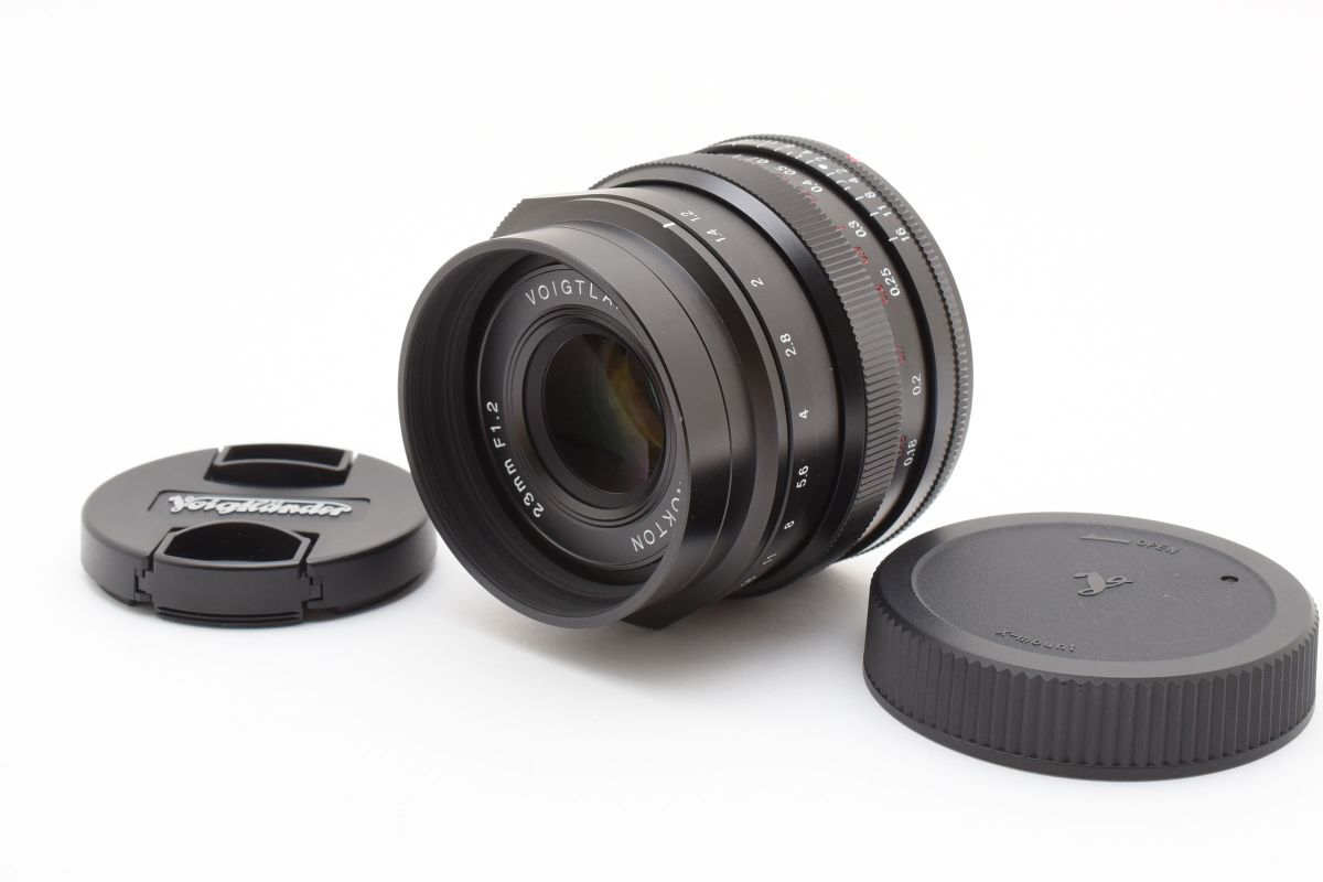 ★新品級★Voigtlander フォクトレンダー NOKTON 23mm F1.2 Aspherical X-mount★ LL506#5651拍卖