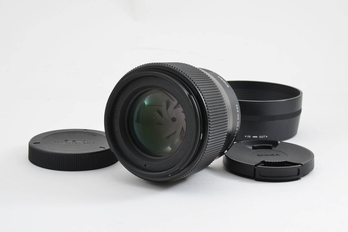 ★極上品★シグマ SIGMA Contemporary 56mm F1.4 DC DN キヤノン Canon用(EF-M)★ LL184#5441拍卖