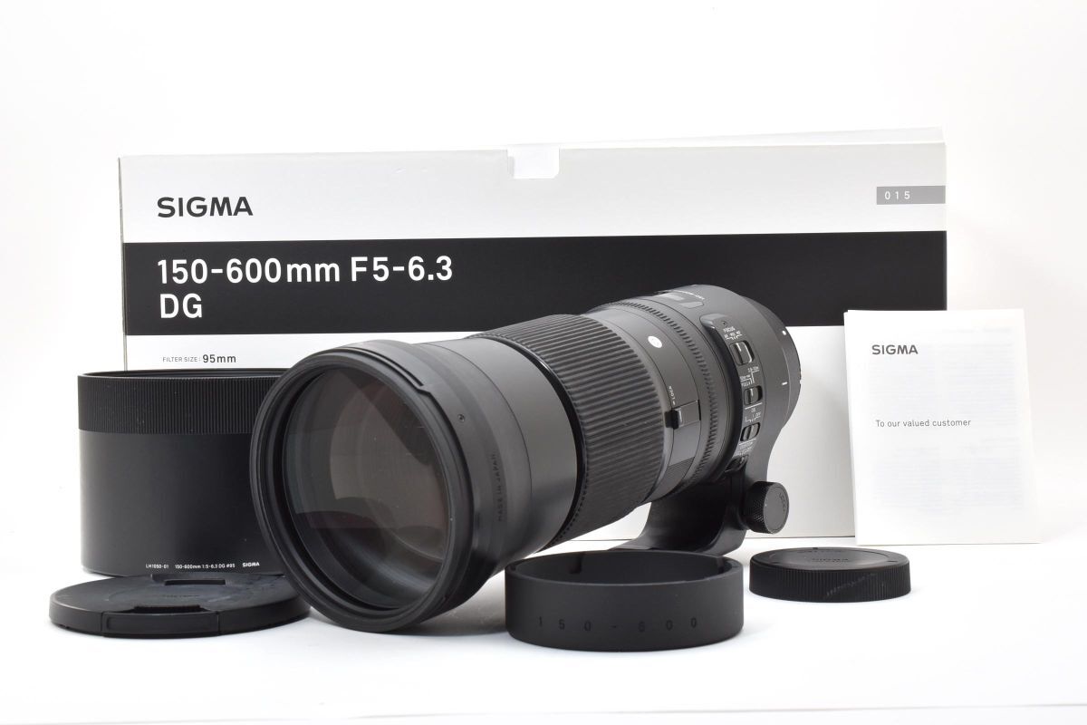 ★美品★シグマ SIGMA Contemporary 150-600mm F5-6.3 DG OS HSM キヤノンEF用★ LL658#5573拍卖