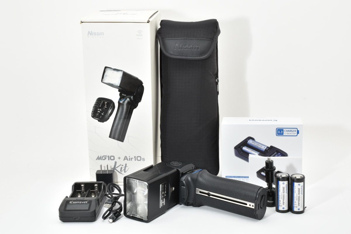 ★訳あり大特価★ニッシン Nissin MG10 マシンガンストロボ CANON キヤノン用 ★ LL#5829拍卖