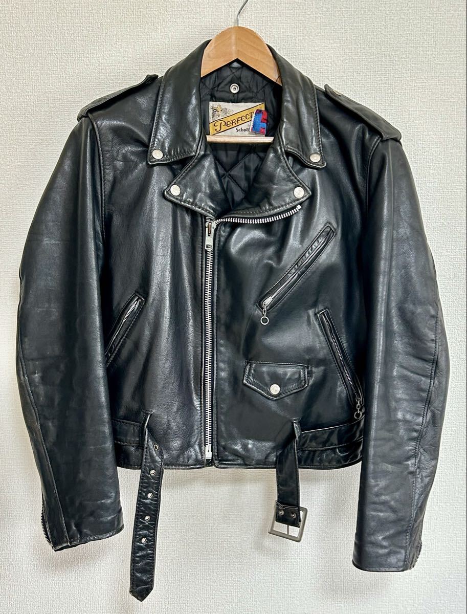 Schott 118モデル ダブルライダース・レザージャケット サイズ40 アメリカ製拍卖