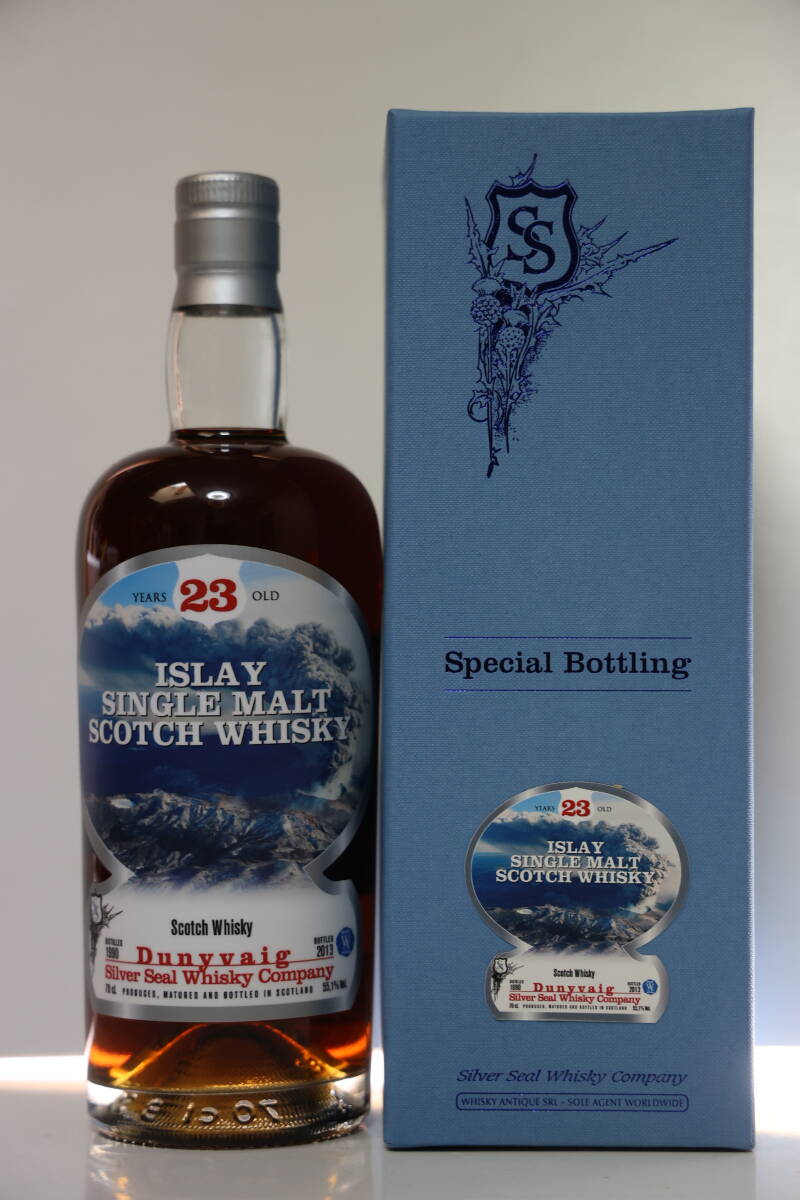 ダニーヴァイグ 23年 1990 シルバーシール Dunyvaig 23y 1990-2013 Silver Seal 55.1% ラガヴーリン Lagavulin拍卖