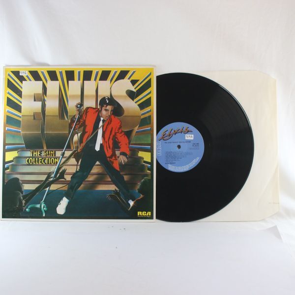 英LP Elvis Presley The Sun Collection UK盤 Mono モノラル 初期プレス エルヴィス プレスリー拍卖