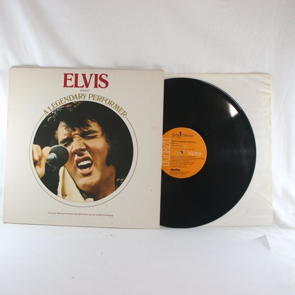 加LP Elvis Presley A Legendary Performer - Volume1 Vol.1 カナダ Canada盤 Stereo ステレオ Dynaflex軽量盤仕様 エルヴィス プレスリー拍卖