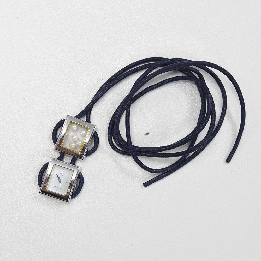 1円 不動品 ペンダントウォッチ ミキモト MIKIMOTO クォーツ ネックレス ペンダントトップ ヘッド レディース パール 同梱不可拍卖