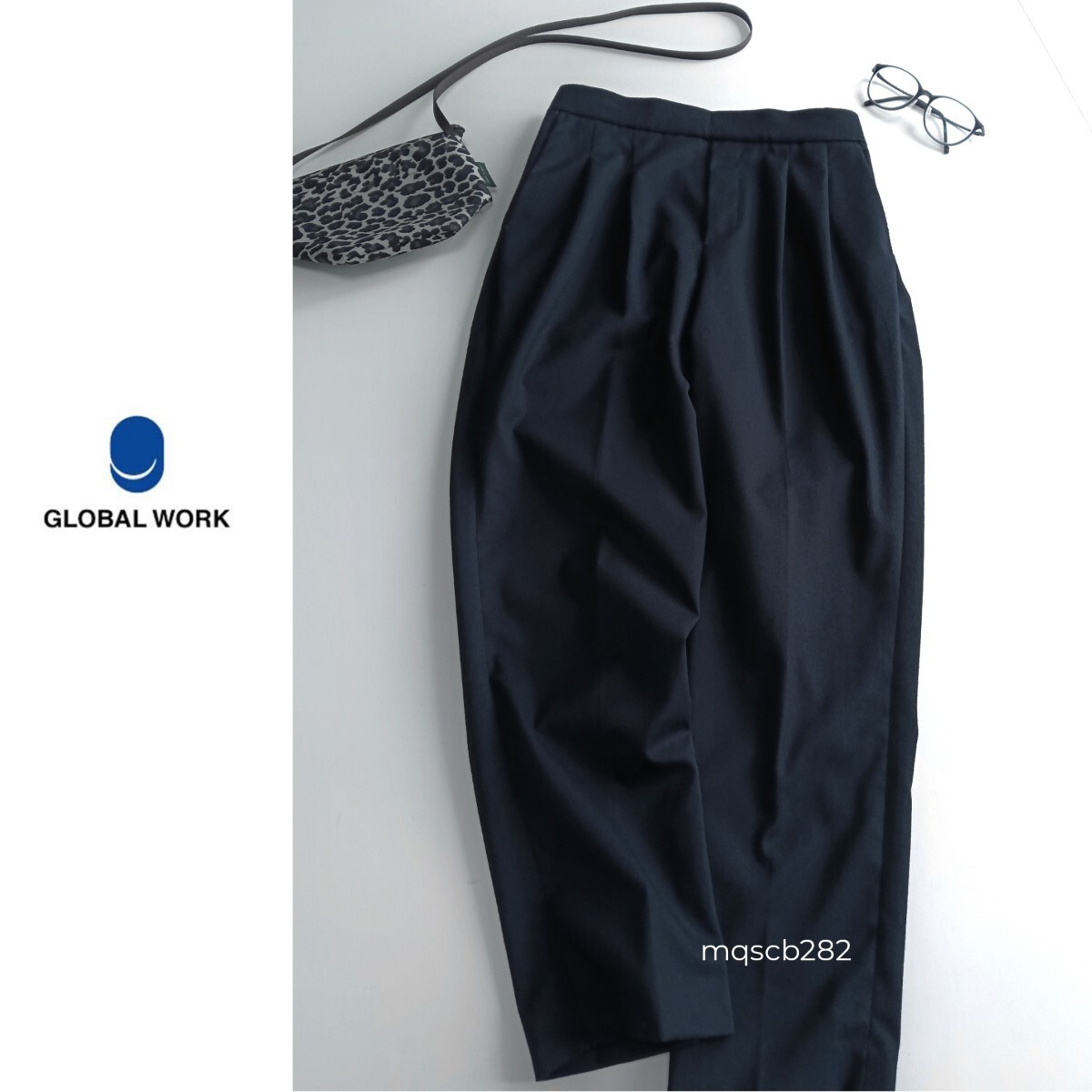 秋物♪ グローバルワーク GLOBAL WORK 大人キレイ♪ テーパードパンツ Carreman拍卖