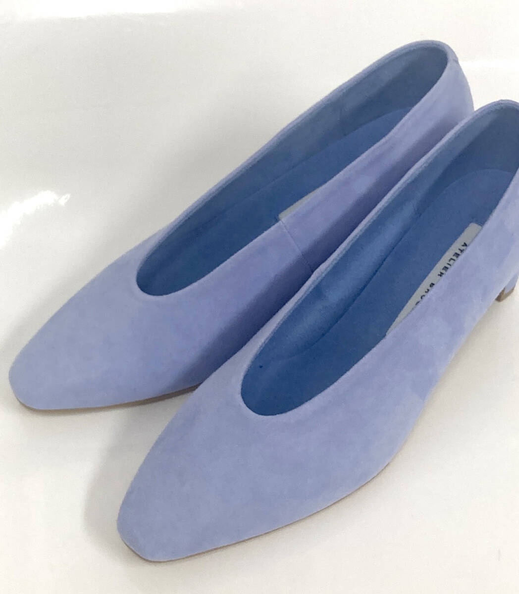 新品/23.5/日本製/ATELIER BRUGGE アトリエブルージュ/ab0723拍卖