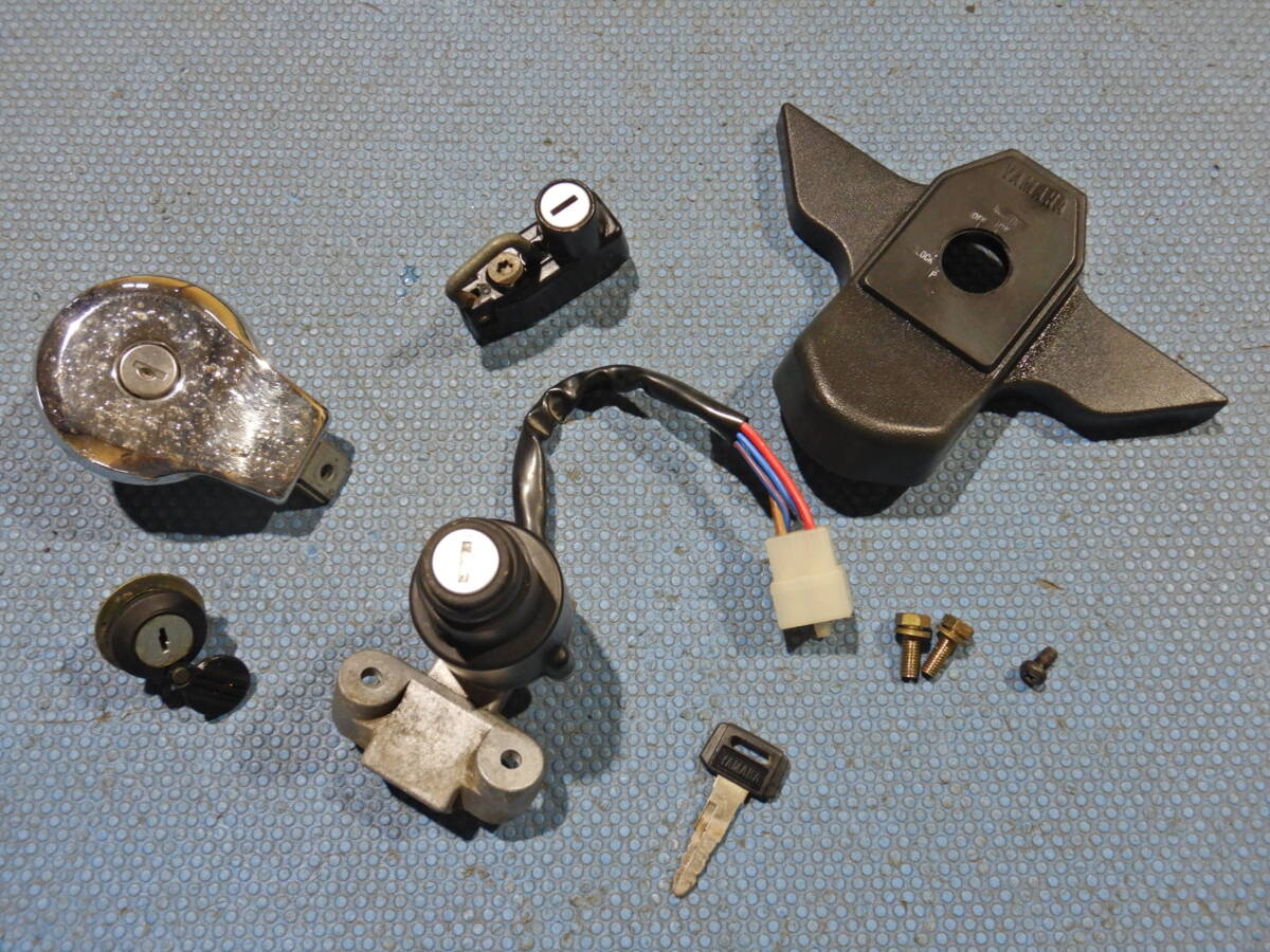 XS250スペシャル キーセット 鍵 キーシリンダー 動作OK 走行1475キロ品拍卖