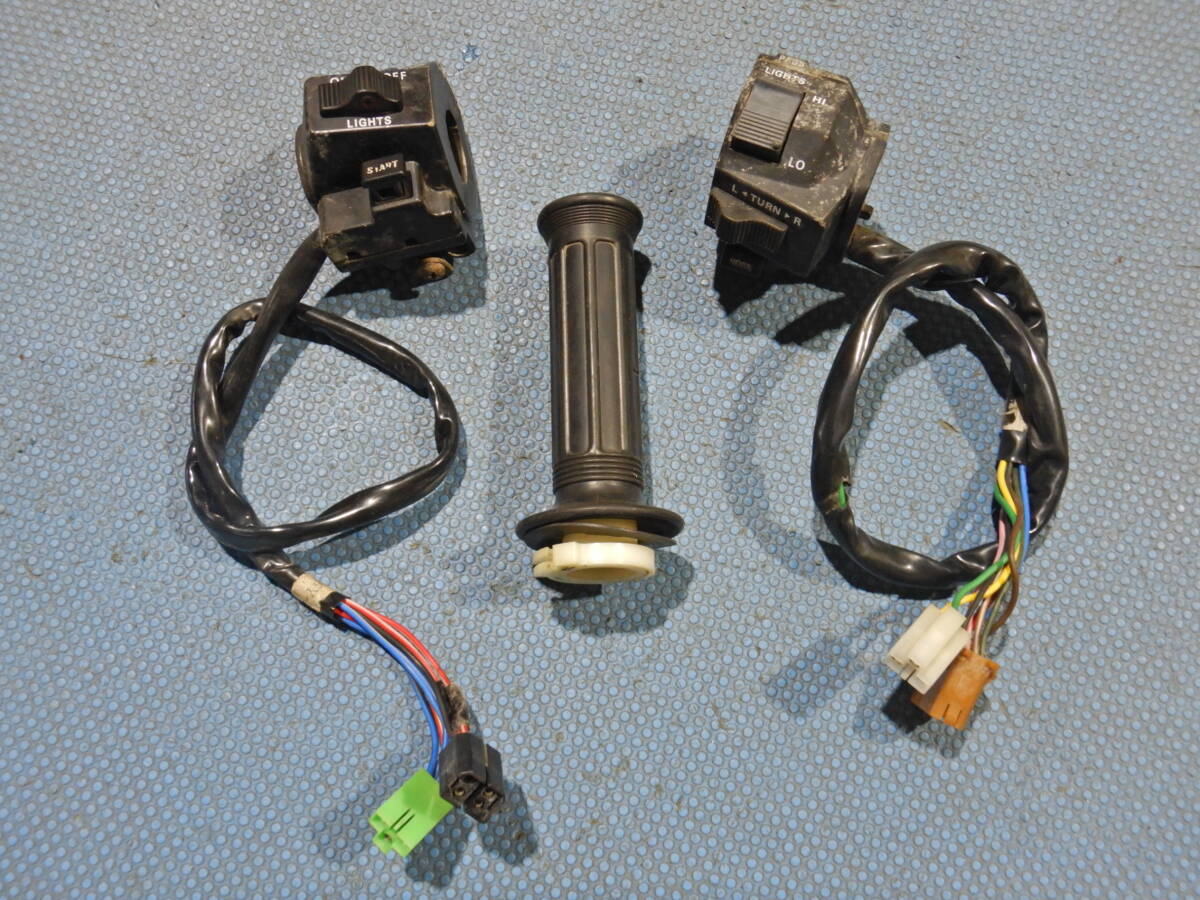 XS250スペシャル ハンドルスイッチ 左右 アクセル拍卖