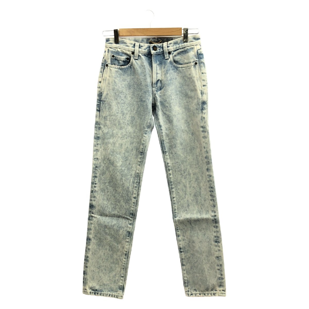 サンローランパリ デニム パンツ ライトブルー 669234 ブランドオフ SAINT LAURENT PARIS コットン デニムパンツ コットン 中古 レディー拍卖