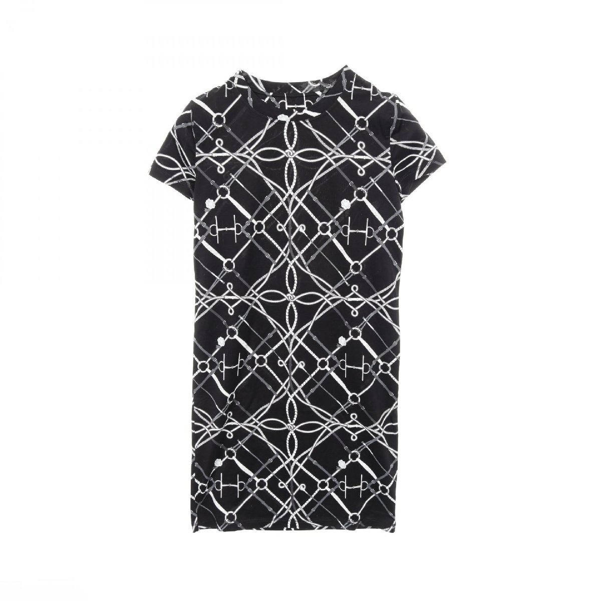 エルメス PARCOURS SANS FAUTE Tシャツ ブランドオフ HERMES コットン ワンピース 中古 レディース拍卖