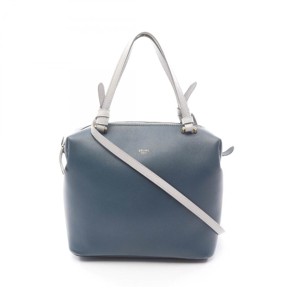 セリーヌ スモール ソフトキューブ ブランドオフ CELINE レザー ショルダーバッグ レザー 中古 レディース拍卖