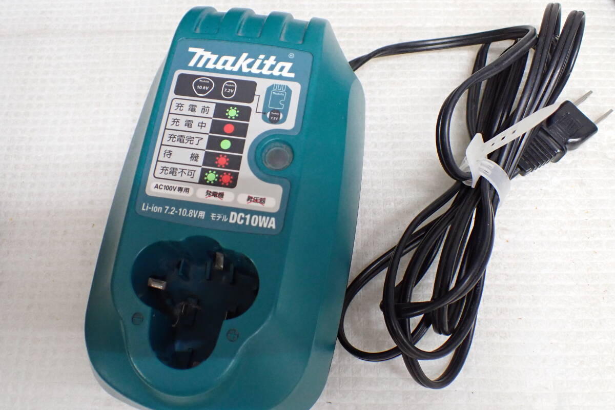 makita マキタ AC100V専用 充電器 DC10WA 通電のみ確認済 定形外郵便全国一律660円 D1-MA拍卖