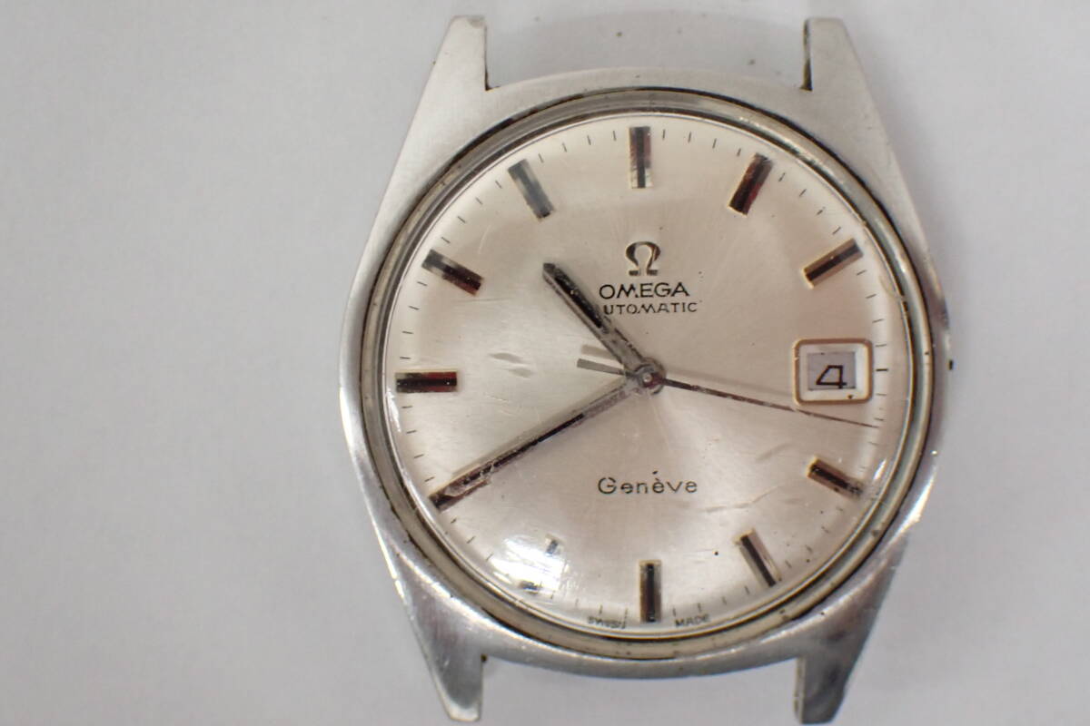 OMEGA オメガ 166.041 Geneve ジュネーブ 自動巻き オートマチック メンズ 腕時計 リューズ折れ D2-a拍卖