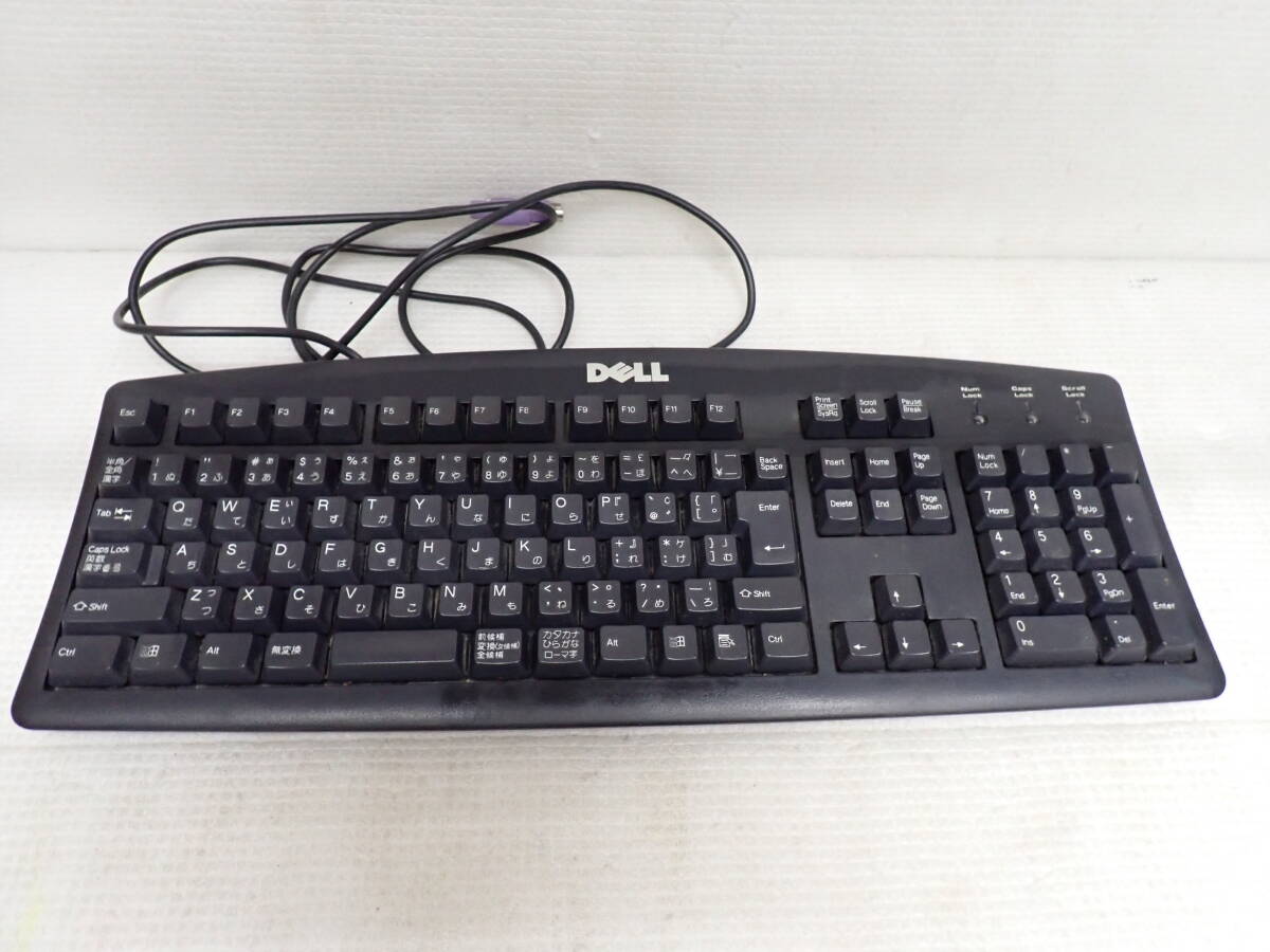 DELL デル 有線キーボード SK-8110 日本語配列 PS/2接続 定形外郵便全国一律920円 F11-MB拍卖