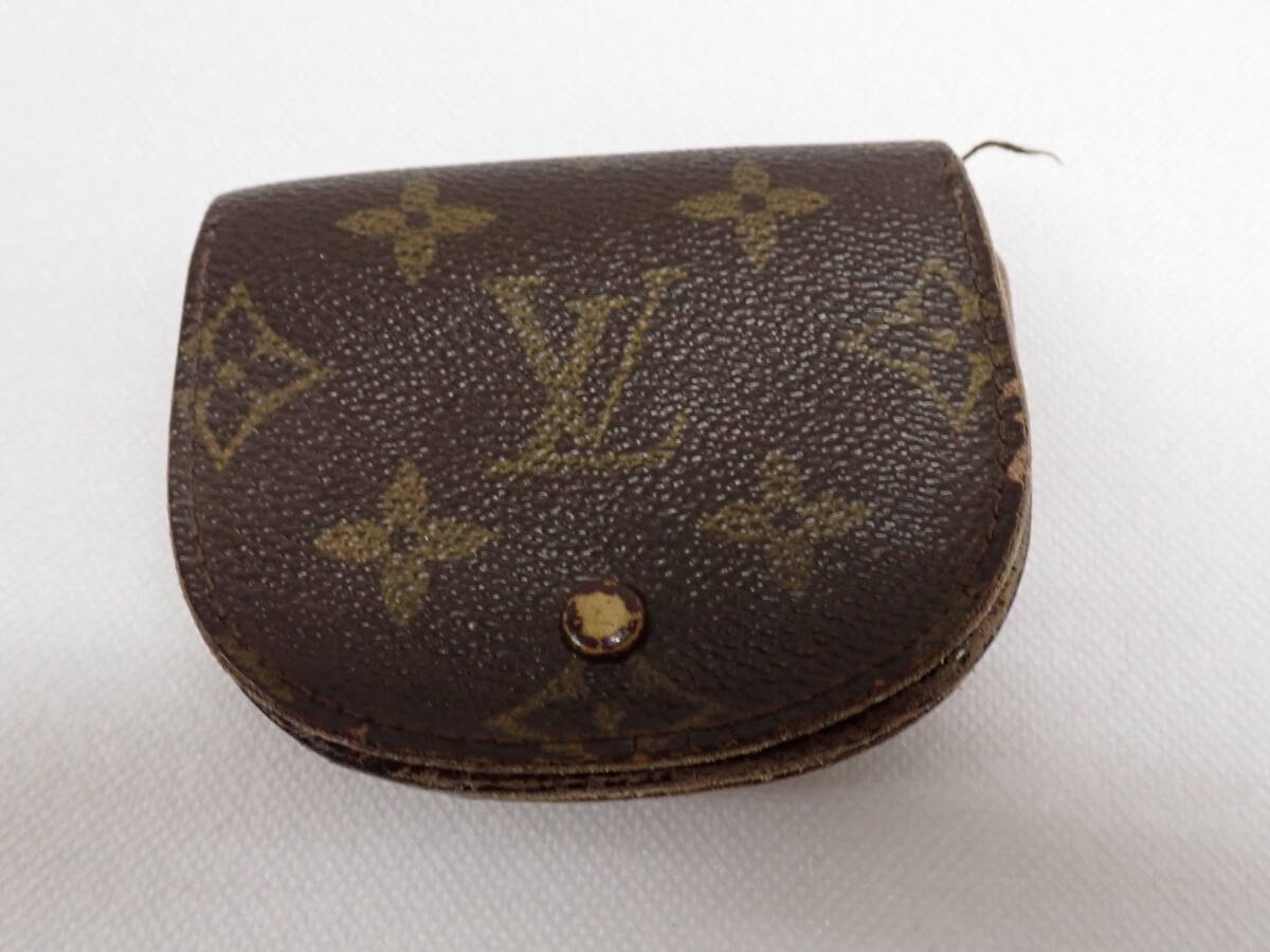LOUIS VUITTON ルイヴィトン モノグラム ポルトモネ グゼ コインケース 小銭入れ 定形外郵便全国一律290円 B5-MA拍卖
