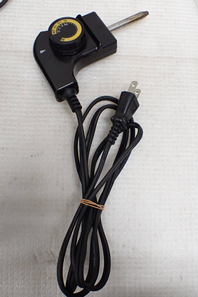 ホットプレート用 自動温度調節器 電源コード 通電のみ確認済 定形外郵便全国一律660円 D1-MA拍卖