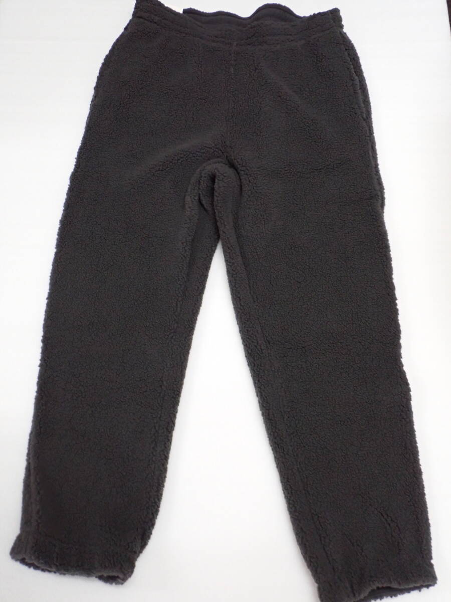 未使用品 ユニクロ ボアフリースアンクルパンツ Lサイズ グレー メンズ 定形外郵便全国一律920円 H15-MB拍卖