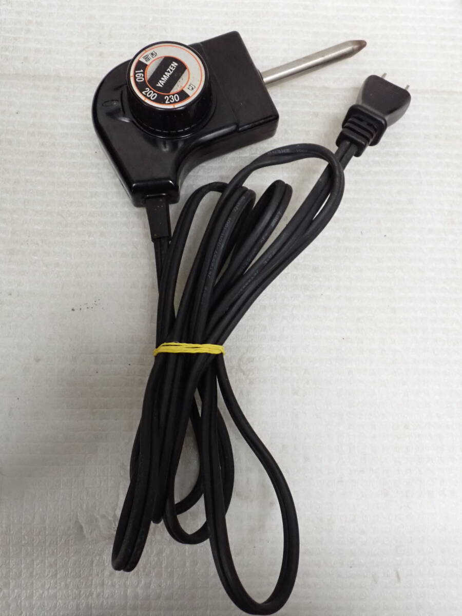 YAMAZEN 山善 ホットプレート用 自動温度調節器 電源コード 通電のみ確認済 定形外郵便全国一律660円 D1-MA拍卖