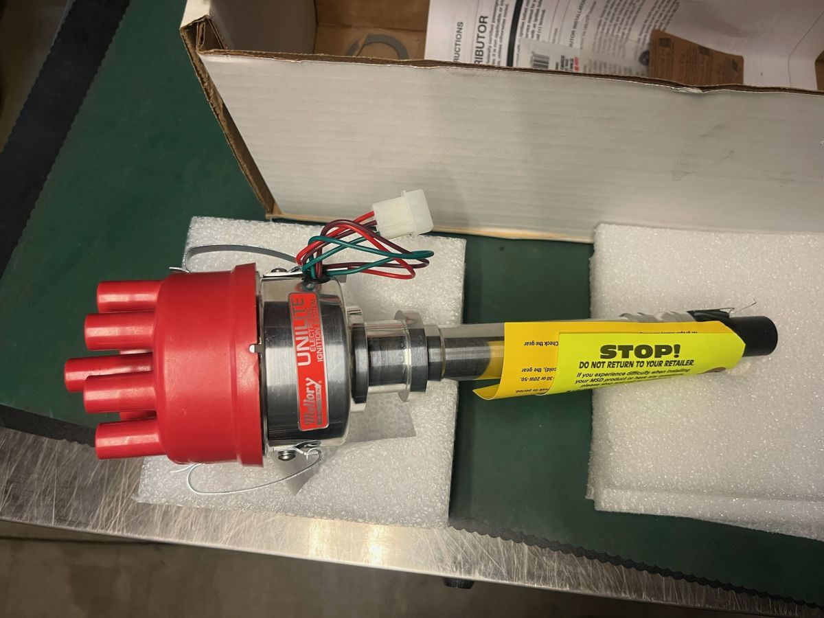 MALLORY マロリー MSD デスビ シボレー 350 327 V8 3748201 イグニッション ユニライト スモールブロック デストリビューター 283 SBC BBC拍卖