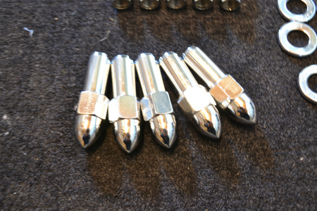 バレット ロング ラグ ナット 1/2 シボレー ボルト ブレット 貫通 偏心 サプリウム ゴリラ ホイール スタッド ボルト アルミ クローム 20拍卖