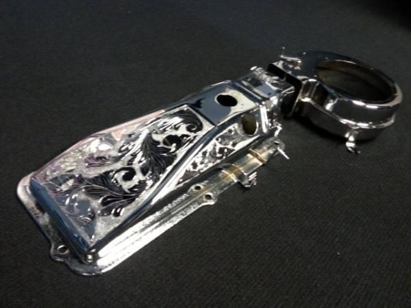 1961 1962 インパラ エングレービング クローム 61 62 ヒーター NOS エアコン ケース ハイドロ エングレ ローライダー ブロワーエアサス拍卖