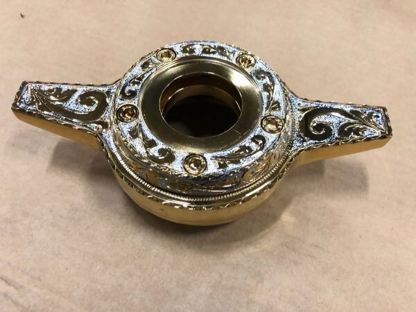 ZENITH ロッキングノックオフ用 ボルト チップ 63mm ゼニス ノックオフ デイトン ワイヤー ゴールド コンビ クローム エングレービング拍卖