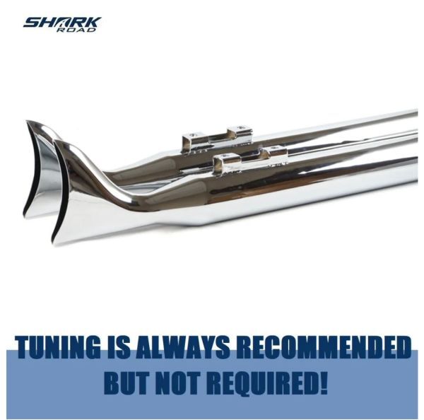 ハーレー フィッシュ マフラー ツーリング 36 39 33 スリップオン 2017 2018 2019 2020 2021 2022 2023 シャーク バッフル シャークロード拍卖