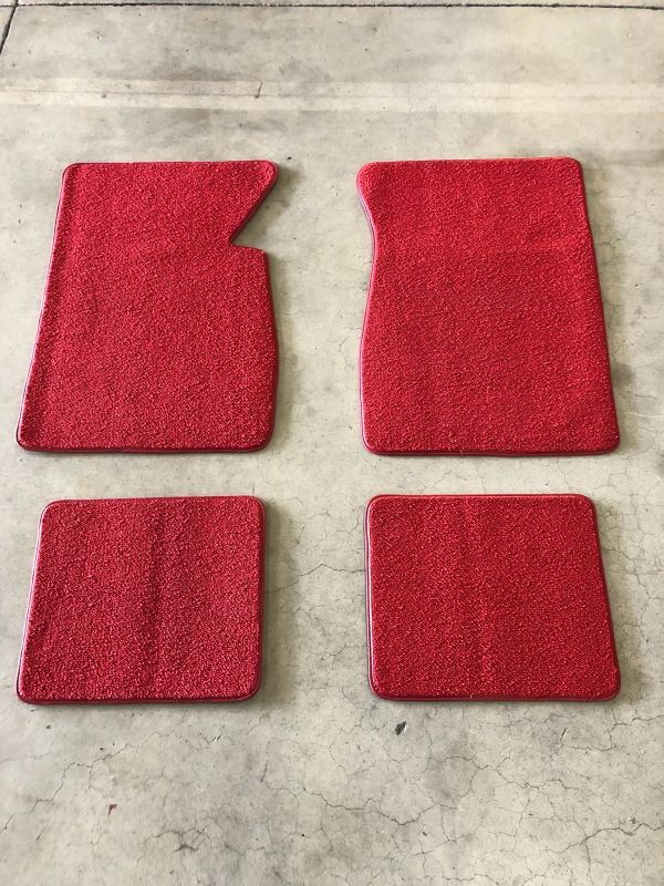 1960 1959 インパラ フロアマット カーペット マット 1958 1961 1962 1963 1964 1965 1966 1967 1968 1969 1970 赤 フロアカーペット拍卖