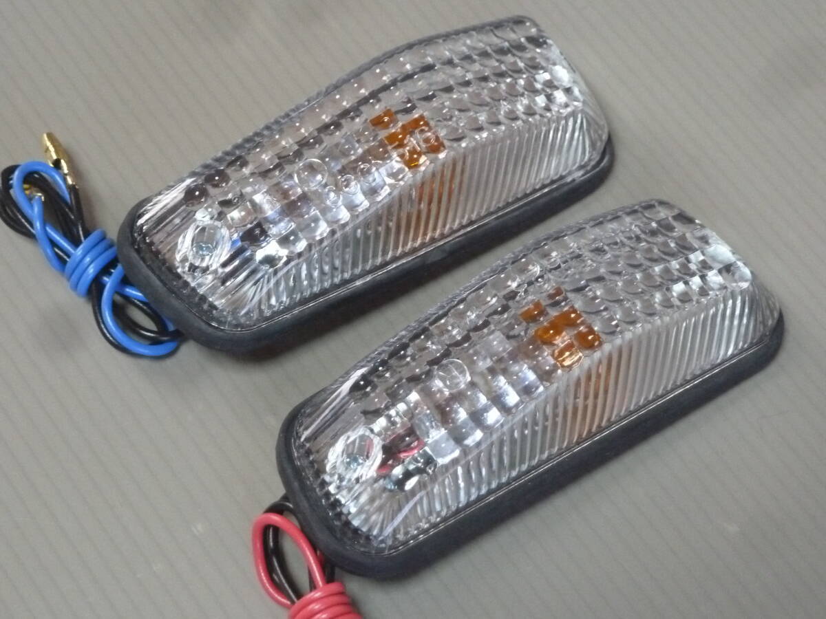 CGC 埋め込みウインカー クリアー GSX1100Sカタナ GSX750Sカタナ GSX400Sカタナ GSX250Sカタナ 新品拍卖