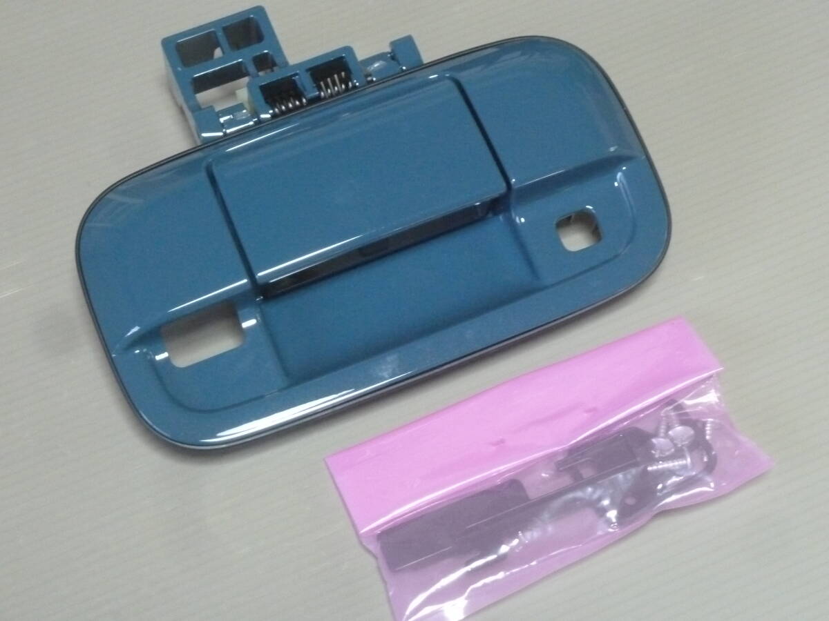 エブリイ DA17W DA17V スズキ純正 バックカメラ取付用ドアハンドル リクエストスイッチ有 WAC デニムブルーメタリック 新品拍卖