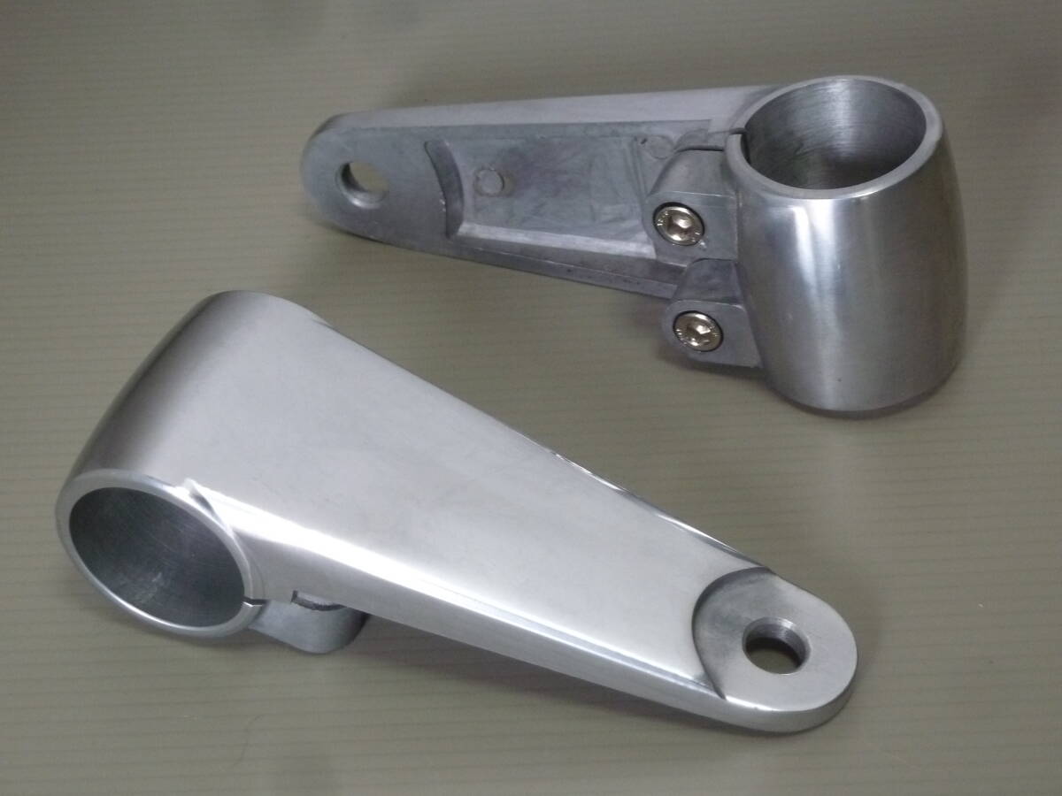 Z1 Z2 Z750-1000 FX1 MK2 Z400FX ヴィンテージライトステー 36mm アルミ製バフ仕上げ PMC 新品拍卖