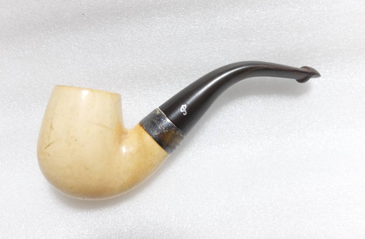 Peterson'sピーターソン DUBLIN STERLINGシルバー金具  喫煙パイプ  1点 USED難有ジャンク品 ②拍卖