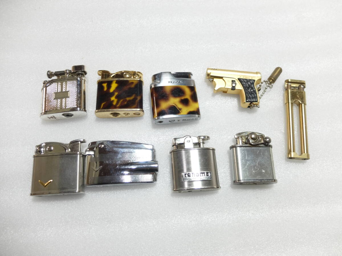 古いガスライター 色々9個まとめて USED難有ジャンク品 拍卖