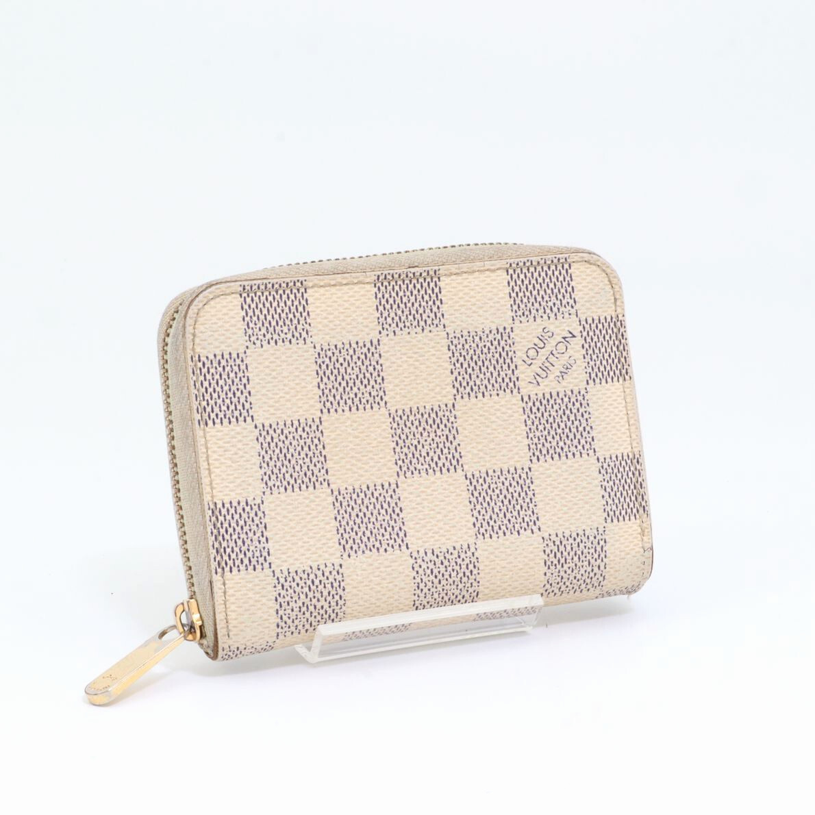 ルイヴィトン LOUIS VUITTON ダミエ アズール ジッピーコインパース 財布 コインケース 小銭入れ メンズ レディース レザー N63069拍卖