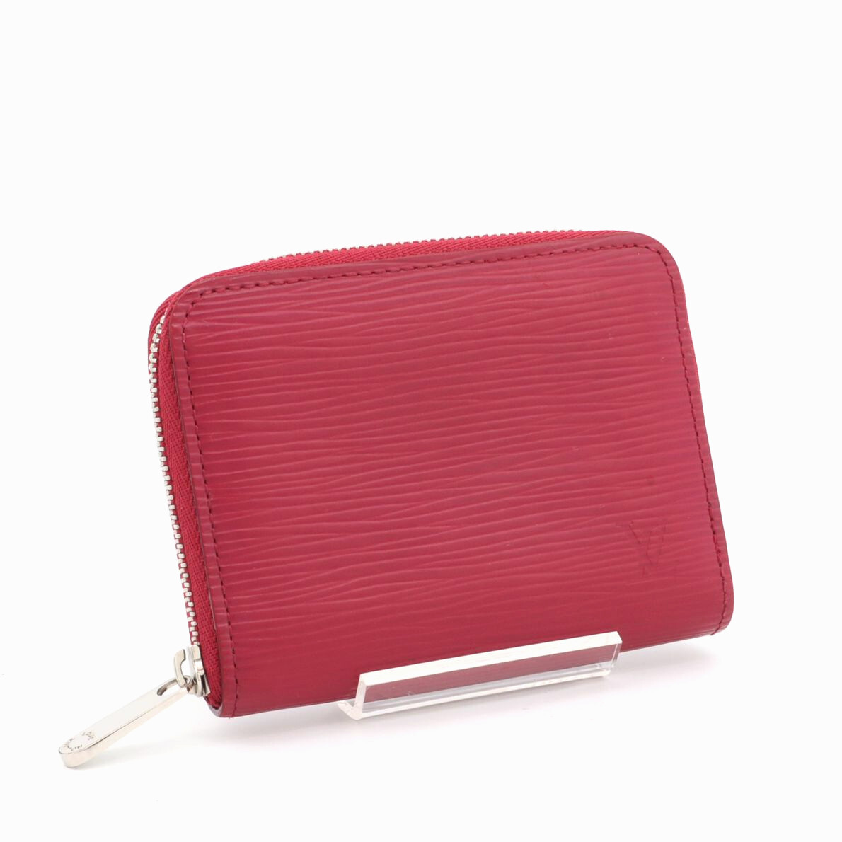 ルイヴィトン LOUIS VUITTON エピ ジッピーコインパース 財布 コインケース 小銭入れ フューシャ レディース レザー M60383拍卖