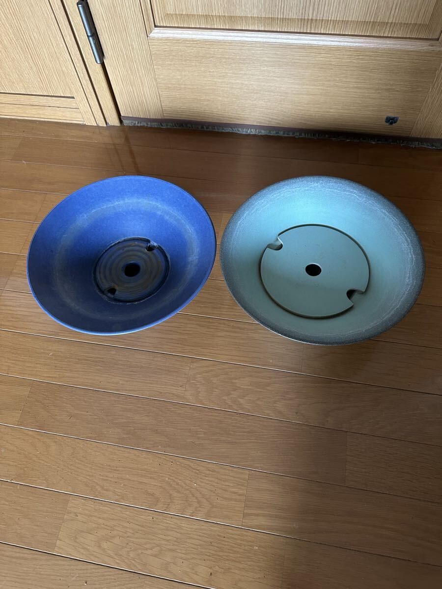 池坊 陶器 花器 いけばな 花瓶 鉢 盆器2個希少 中古品拍卖