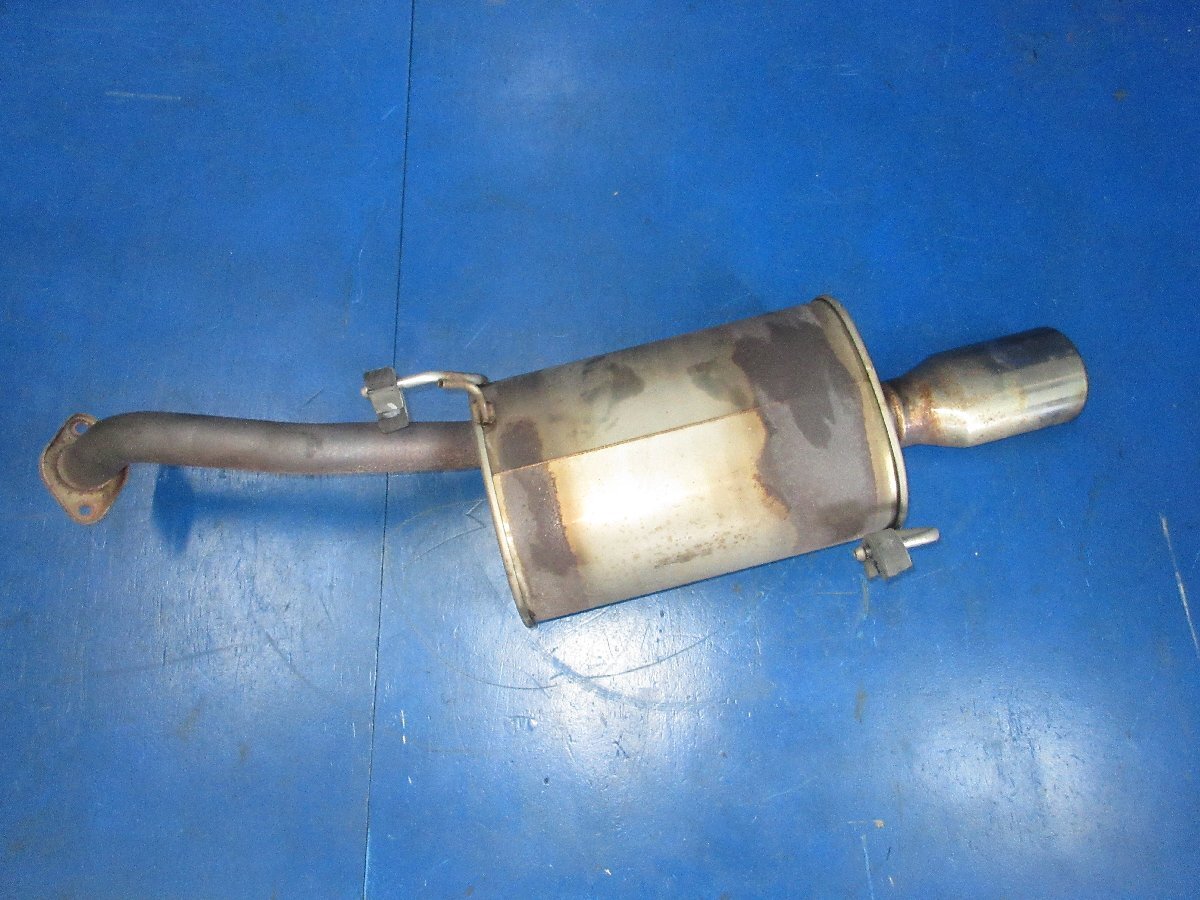 日産 キューブ DBA-Z12 社外 リア マフラー フジツボ R 中古品 (K拍卖