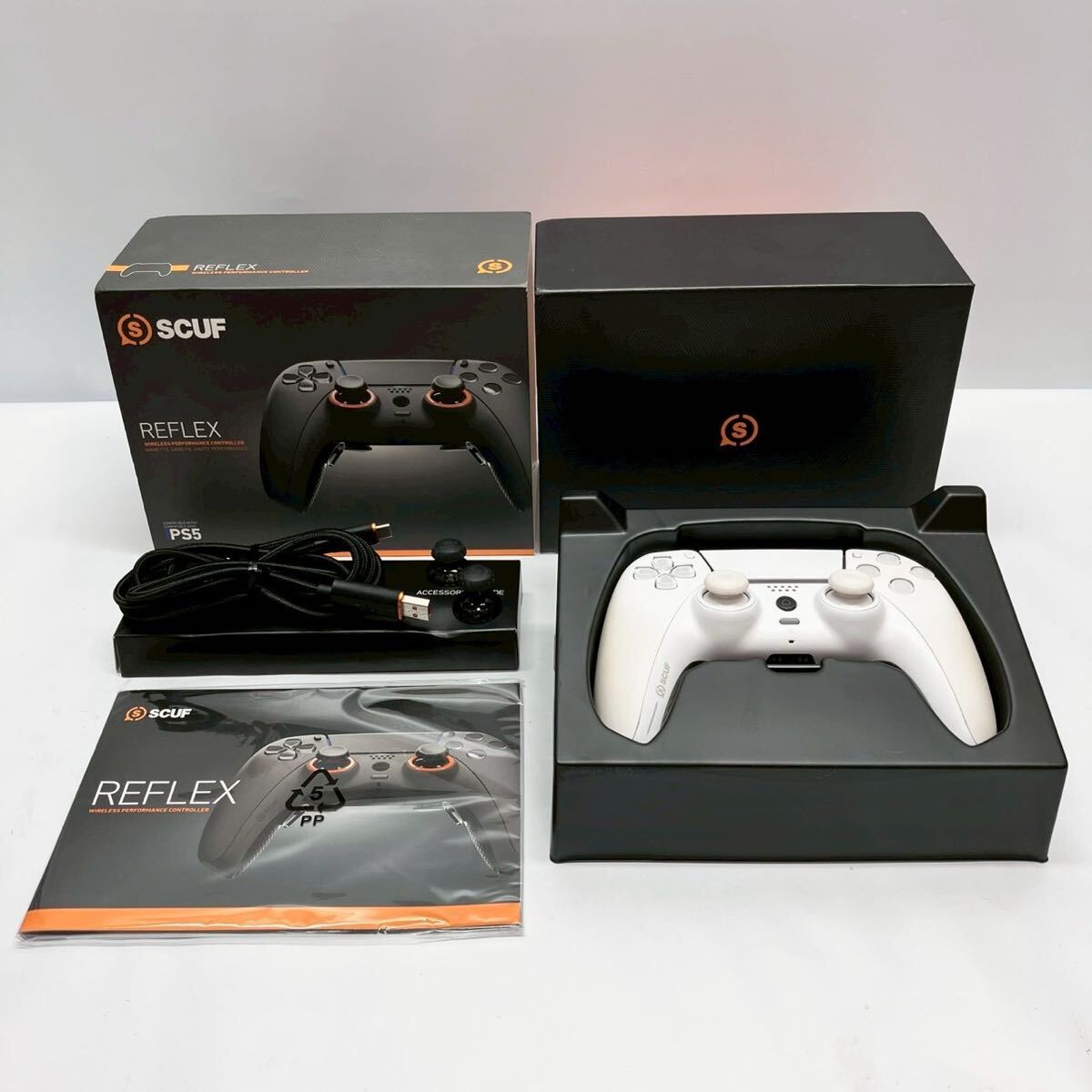 SCUF REFLEX PS5 SG404-01 ワイヤレスコントローラー 現状品拍卖