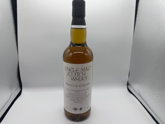 Kyoto Fine Wine and Spirits ARRAN 25yo Sherry Puncheon アラン 25年 1997-2023 49% 700ml拍卖