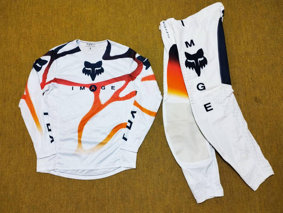 FOX FLEXAIR LEGION IMAGE モトクロスウエア上下セット S/30 拍卖