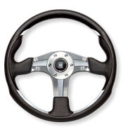 新品未使用 NARDI 4 FOUR METAL ブラックレザー/POLスポーク ナルディ 75th anniversary Line N830 350mm 正規品 ステアリング 20251013 j拍卖