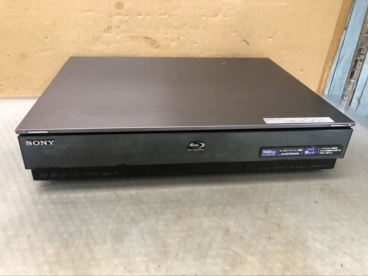 SONY BDZ-X95,HDD再生OK,BD再生不可,その他動作未確認 本体のみ キズ汚れあり 中古現状品 ジャンク(140s)拍卖