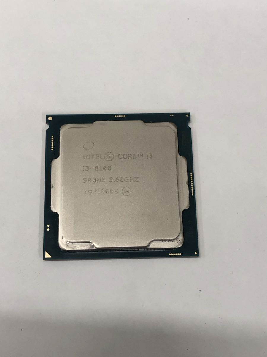 Intel Core i3-8100 3.60GHz 動作OK レターパックライト430で発送 B拍卖