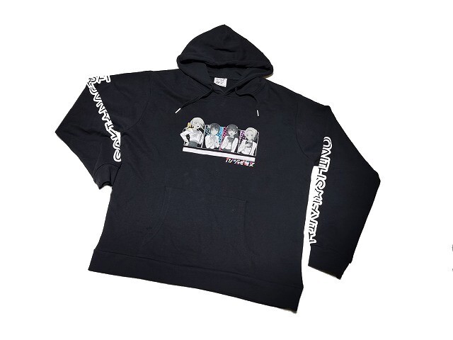 【新品】カノジョも彼女 長袖 パーカー【L】黒/ブラック◆KANOJO MO KANOJO RIKA SHIHO拍卖