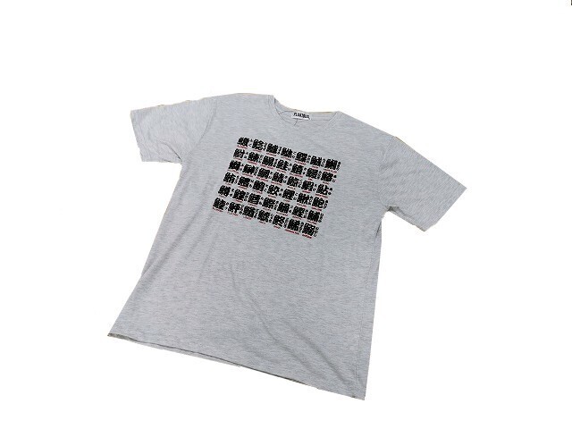 【新品】魚 名前 Tシャツ 半袖 【LL】XL グレイ/GRAY◆FISH 寿司 魚名拍卖